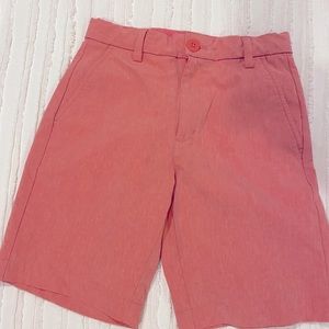 EUC Boys Vineyard Vines Performance shorts, size 8. Nantucket red.